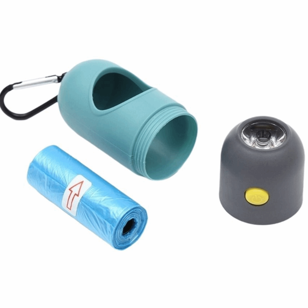 Fertilizer Dispenser - Metal Carabiner Dog Poop Bag Dispenser