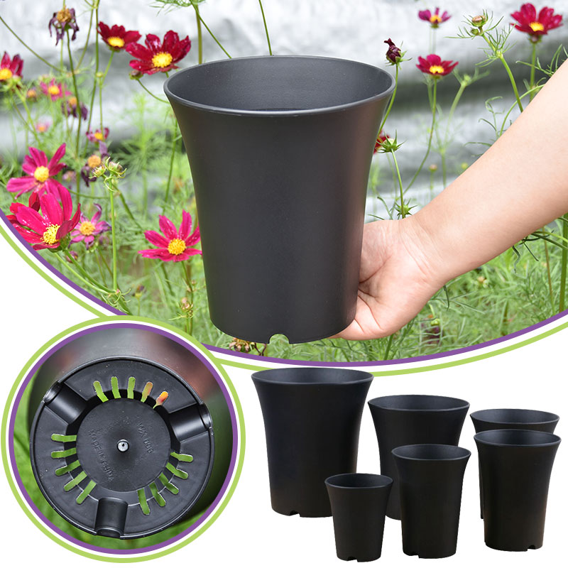 Gardening Tools Green - 10pcs Thickened Flowerpot High-Waisted Round ，Plant