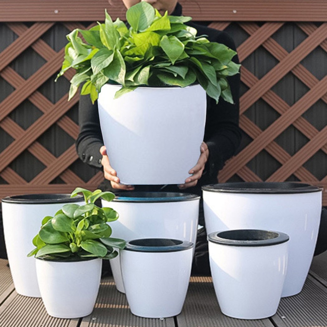 Gardening Tools Green - Automatic Watering Flower Plants Pot Lazy