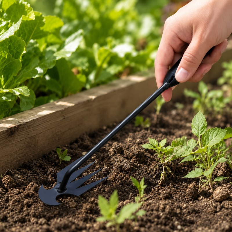 2 in 1 Garden Rake Manual Seed - Gardening Tools Shovel recension och pris