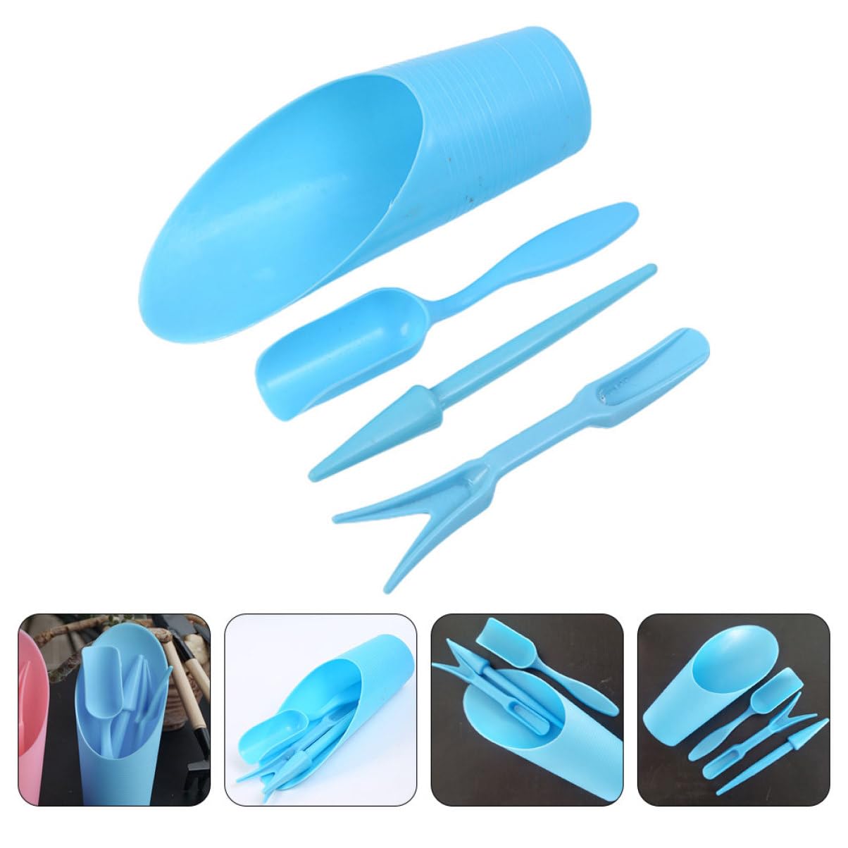 4pcs/set, Plastic Durable Buck - Gardening Tools Shovel recension och pris