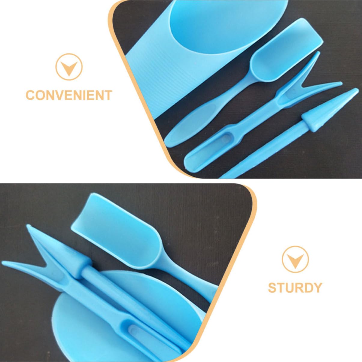 4pcs/set, Plastic Durable Buck - Gardening Tools Shovel recension och pris