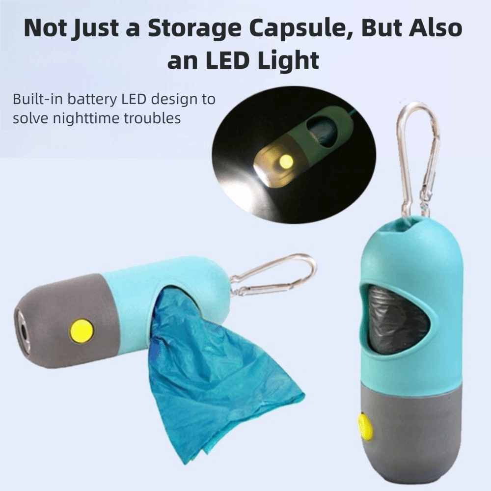 Metal Carabiner Dog Poop Bag D - Fertilizer Dispenser recension och pris