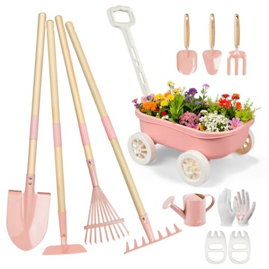 Gardening Set with Wheelbarrow - Gardening Tools In Japan recension och pris