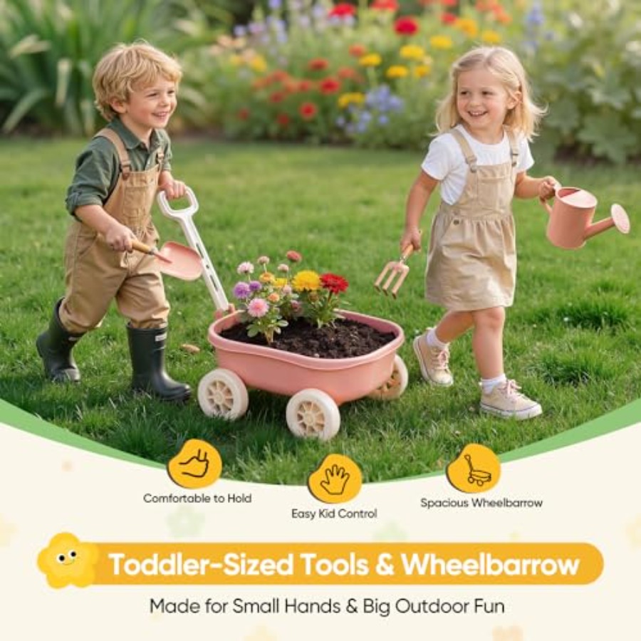 Gardening Set with Wheelbarrow - Gardening Tools In Japan recension och pris