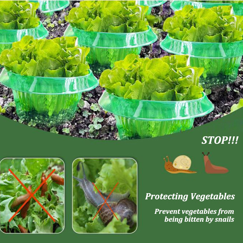 5-25Pcs Plants Slug Protection - Gardening Tools Green recension och pris