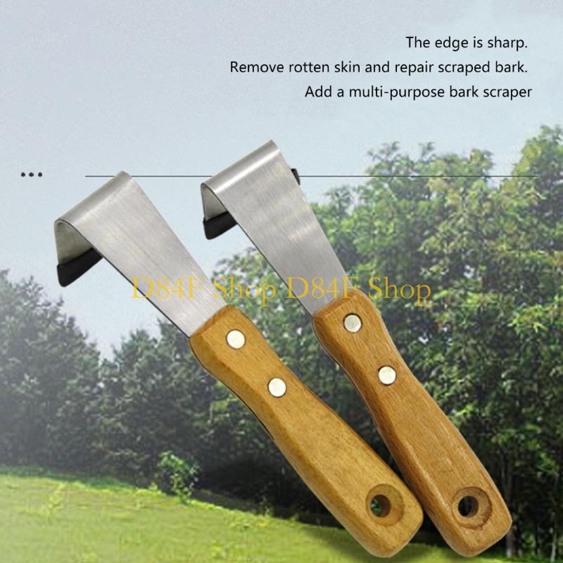 D84F Tool Bark Tree Peeler Dra - Gardening Tools Wooden recension och pris