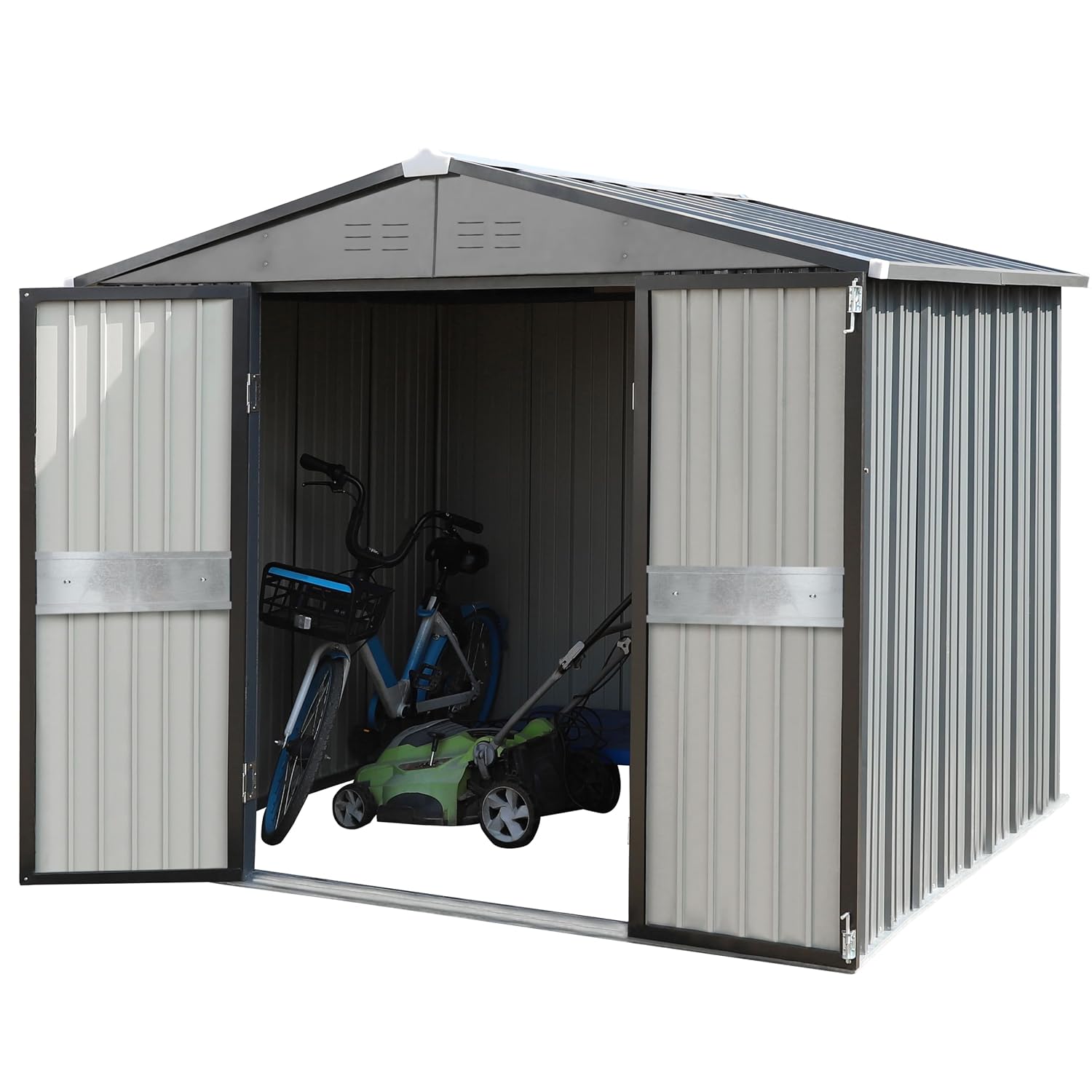 10' x 10' Outdoor Storage Shed - Gardening Tools In recension och pris