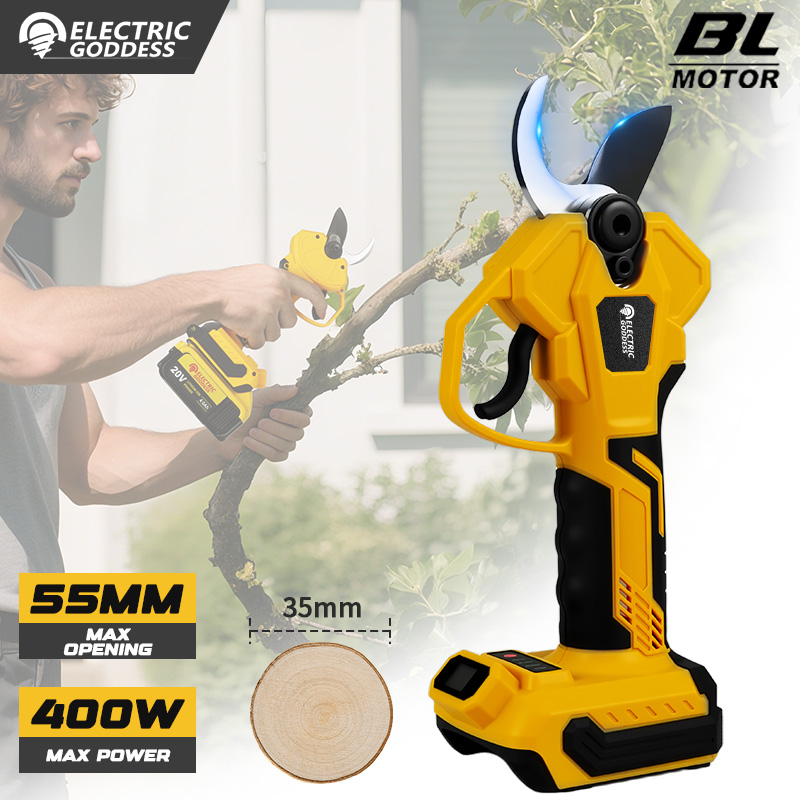 Brushless 55mm Electric Prunin - Pruning Shears recension och pris
