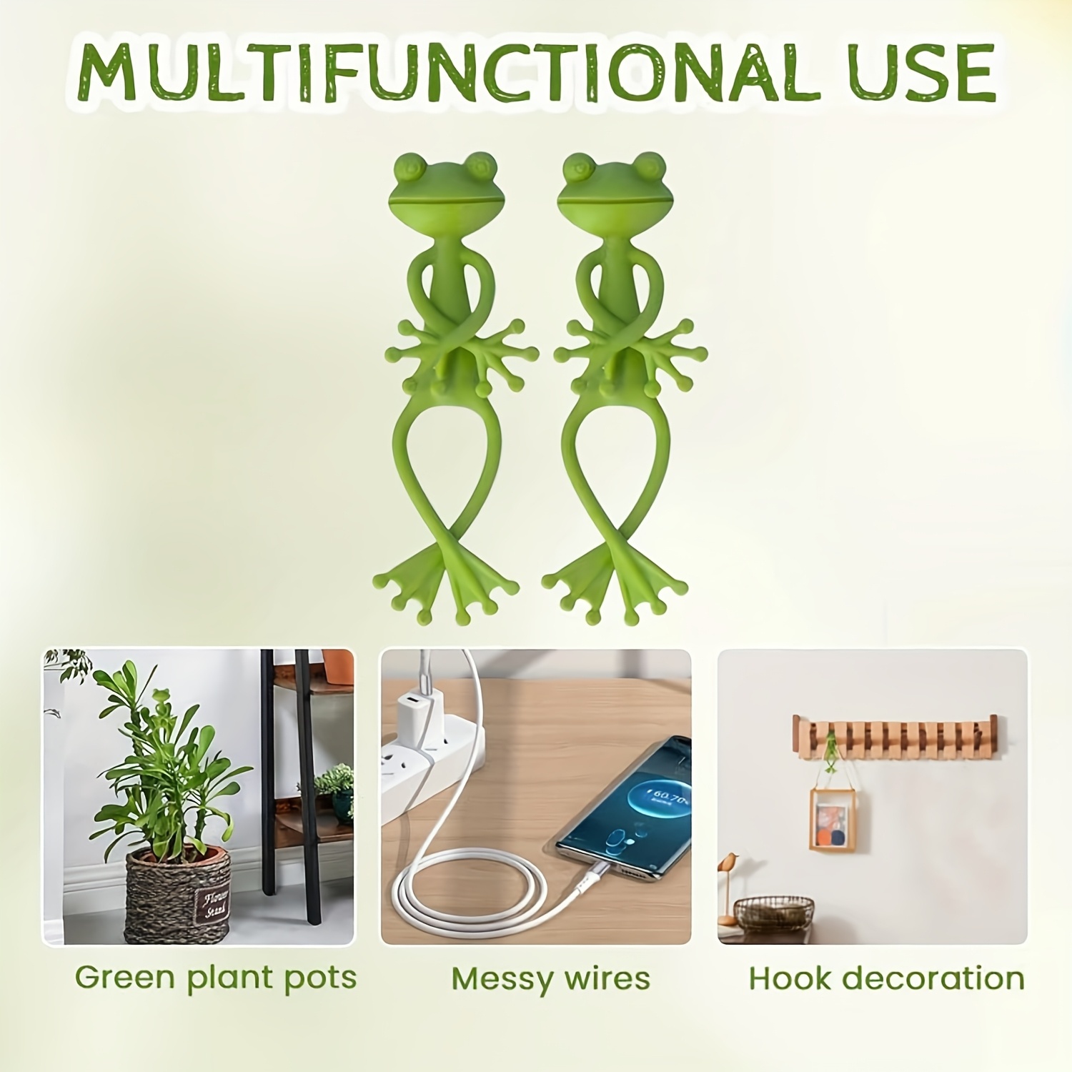 Creative Green Frog Plant Fixi - Gardening Tools Green recension och pris