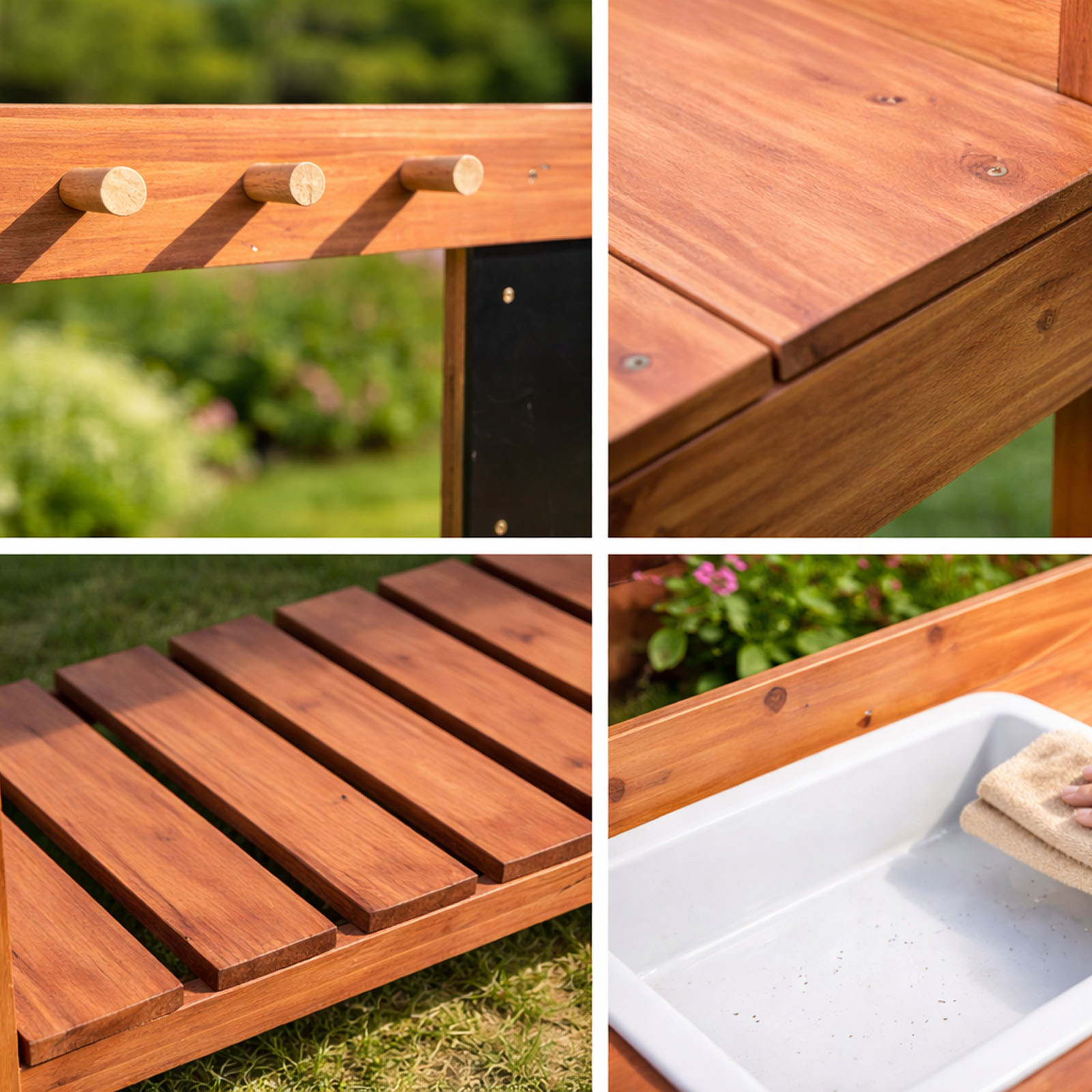 Wooden Potting Benches For Chi - Gardening Tools Wooden recension och pris