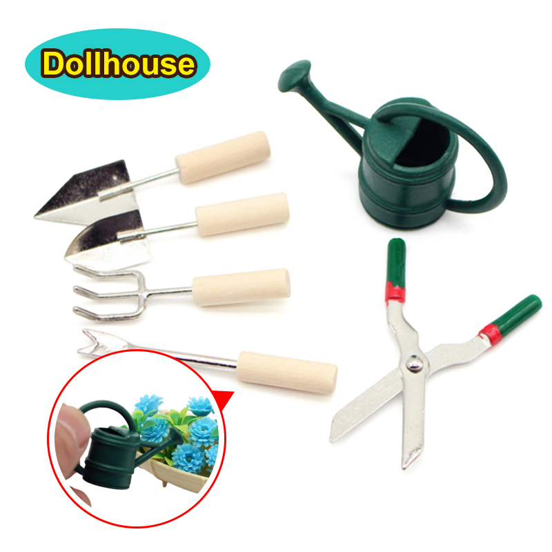 1/12 Dollhouse Simulation Wate - Gardening Tools In recension och pris