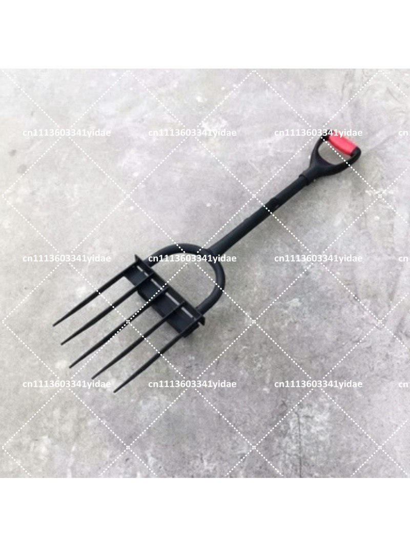Steel Garden Fork Manual Soil  - Gardening Tools Shovel recension och pris