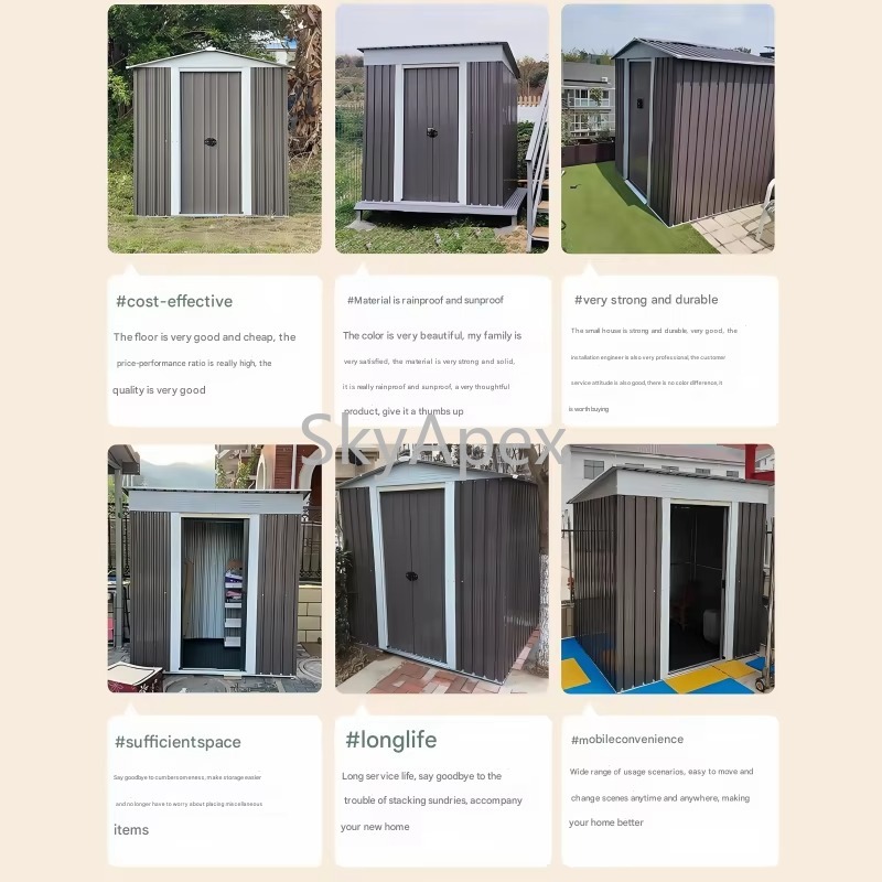 Outdoor Plastic Storage Shed U - Gardening Tools Lowes recension och pris