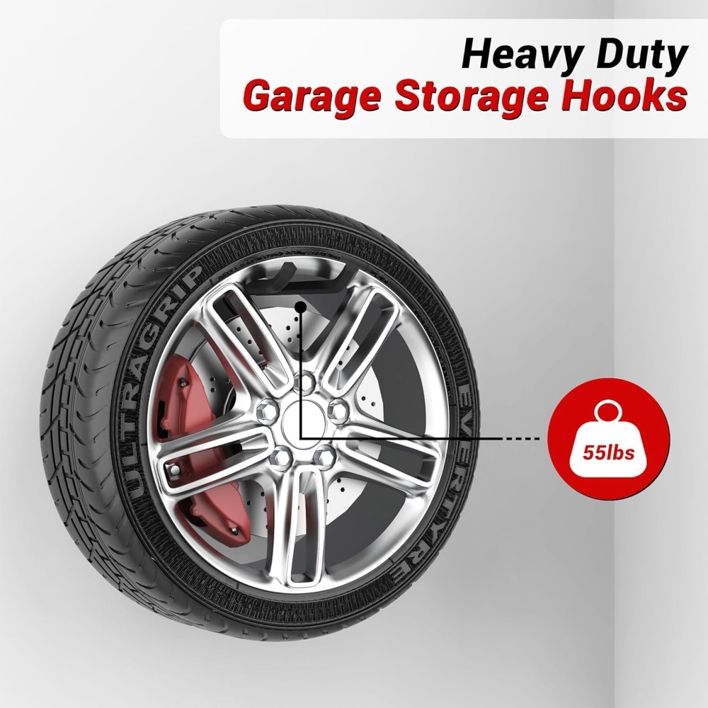 Heavy Duty Garage Storage Hook - Gardening Tools In recension och pris