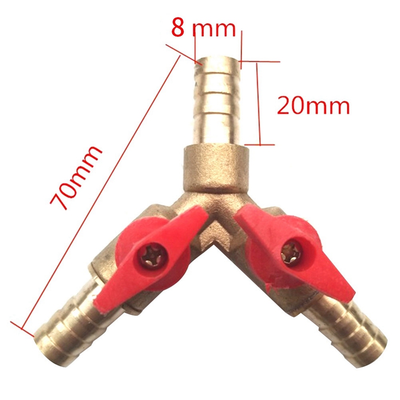 4Pcs 3 Way Shut Off Ball Valve - Gardening Tools In recension och pris