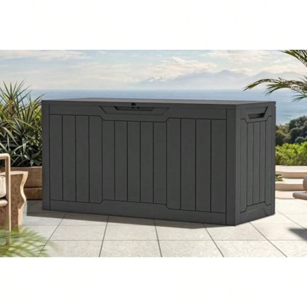 80 Gallon Waterproof Deck Box  - Gardening Tools Wooden recension och pris