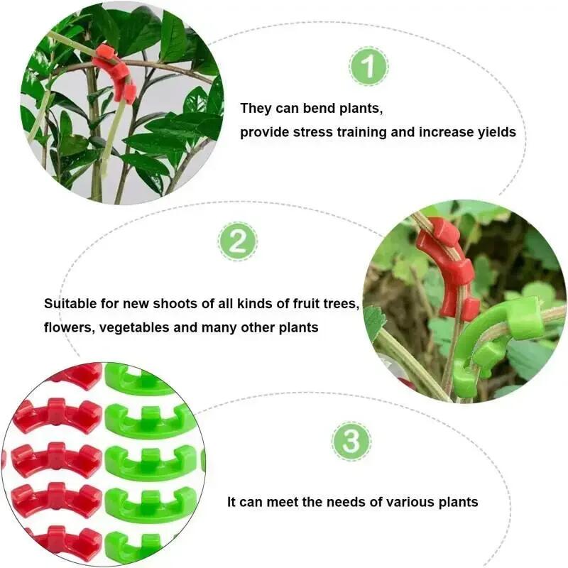 10-200PCS 90 Degree Plant Bend - Gardening Tools Lowes recension och pris